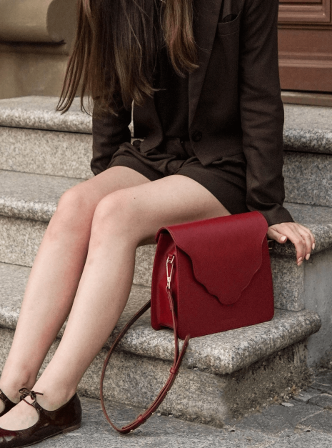 ARC MIDI burgundy 5 ARC MIDI burgundy 5