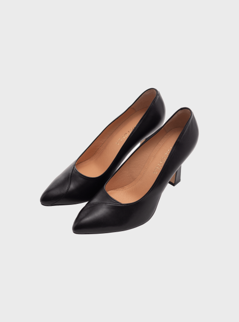 Buty na obcasie czarne 2 Buty na obcasie czarne 2