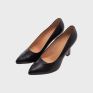Buty na obcasie czarne 2