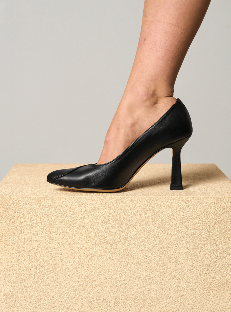 Buty na obcasie czarne 5 Buty na obcasie czarne 5