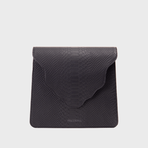 Torebka ARC MIDI matte black pattern