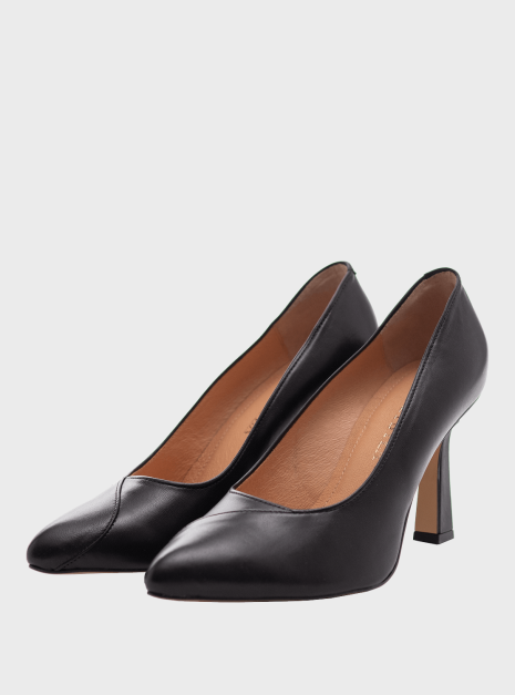 Buty na obcasie czarne 1 Buty na obcasie czarne 1