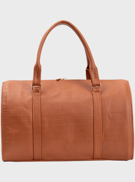 Travel Bag light brown croco 0 Travel Bag light brown croco 0