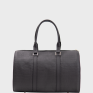 Travel Bag matte black croco 1