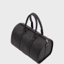 Travel Bag matte black croco 3