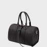 Travel Bag matte black croco 4