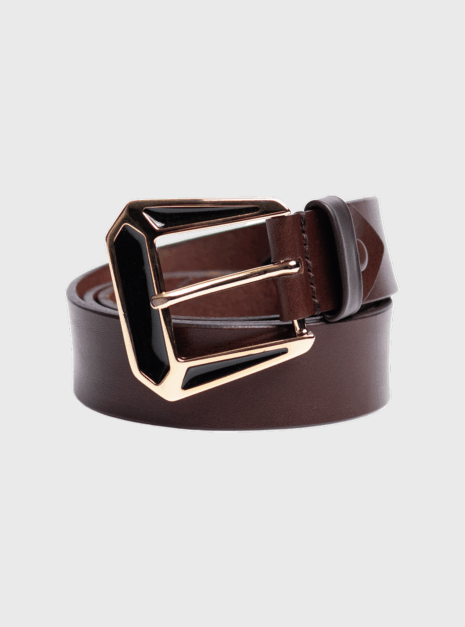 Pasek BABYLON gold-black-brown 1 Pasek BABYLON gold-black-brown 1