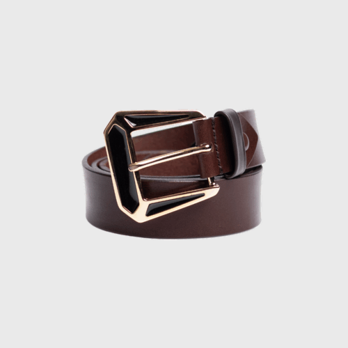 Pasek BABYLON gold-black-brown 2