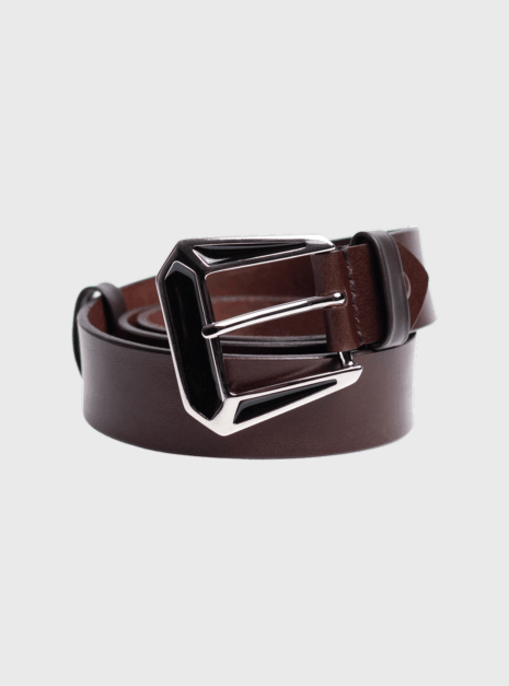 Pasek BABYLON silver-black-brown 1 Pasek BABYLON silver-black-brown 1