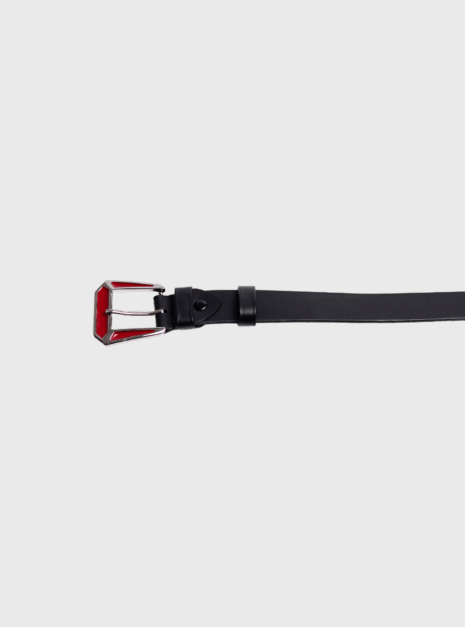 Pasek BABYLON silver-red-black 3 Pasek BABYLON silver-red-black 3