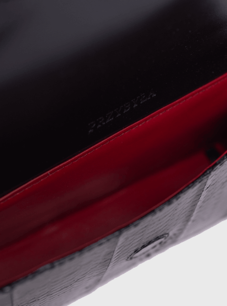 Torebka ARC MINI LONG wąż czarny 5 Torebka ARC MINI LONG wąż czarny 5