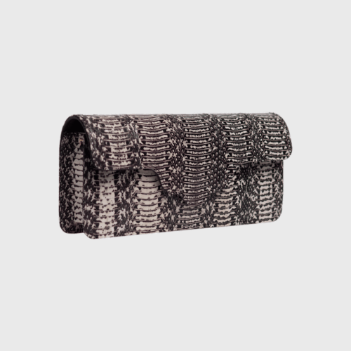 Torebka ARC MINI LONG wąż czarny 8